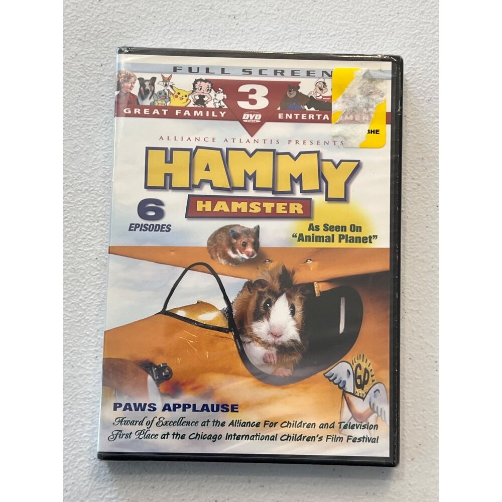Hammy Hamster 2007 DVD Full Screen Family Movie New Sealed